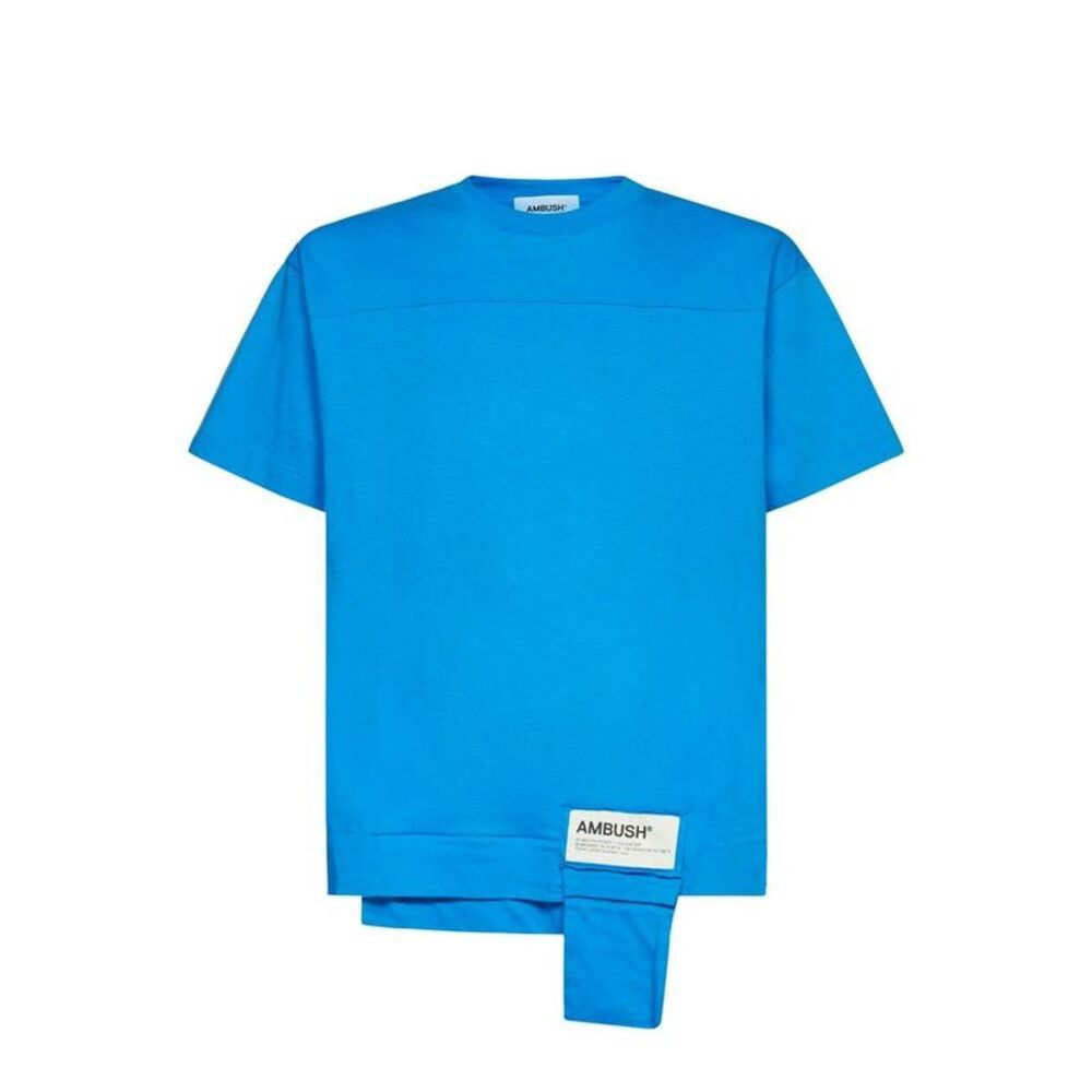 Ambush Blue Cotton Men's T-Shirt